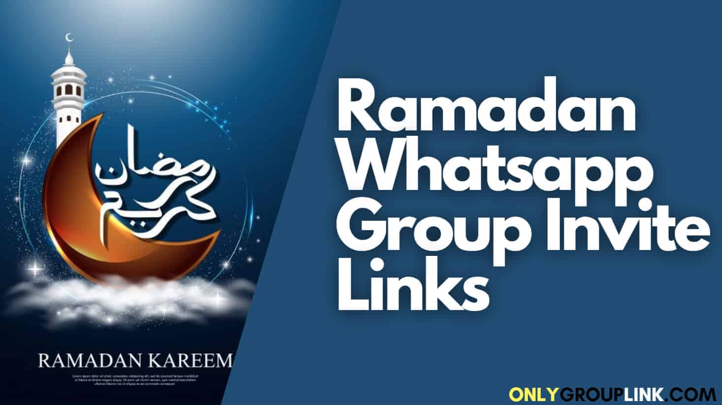 Ramadan Whatsapp Group Links